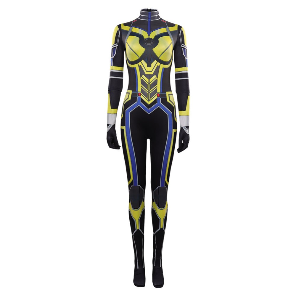 Ant-Man and the Wasp: Quantumania Hope Van Dyne Jumpsuit Suit Cosplay Costume Halloween Carnival
