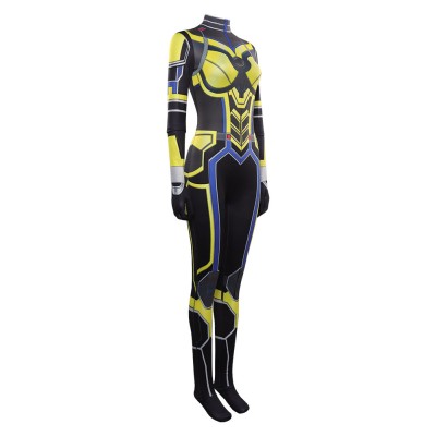 Ant-Man and the Wasp: Quantumania Hope Van Dyne Jumpsuit Suit Cosplay Costume Halloween Carnival