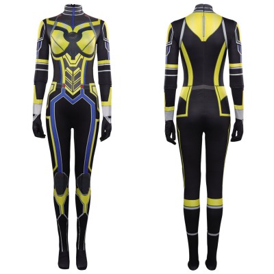 Ant-Man and the Wasp: Quantumania Hope Van Dyne Jumpsuit Suit Cosplay Costume Halloween Carnival