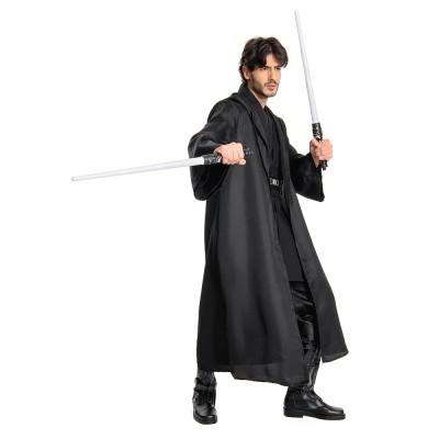 Anakin Skywalker Black Version Cosplay Costume Halloween Carnival Outfit