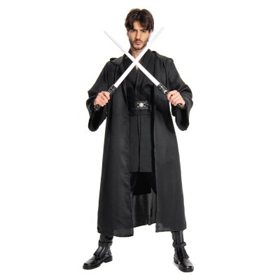 Anakin Skywalker Black Version Cosplay Costume Halloween Carnival Outfit
