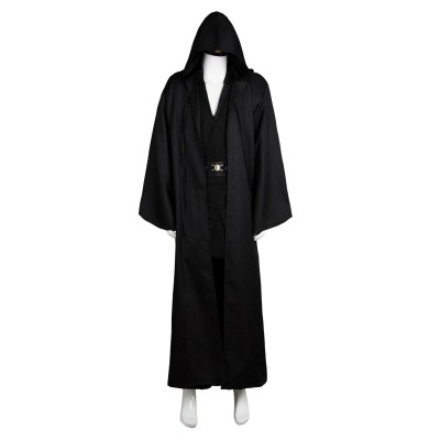 Anakin Skywalker Black Version Cosplay Costume Halloween Carnival Outfit