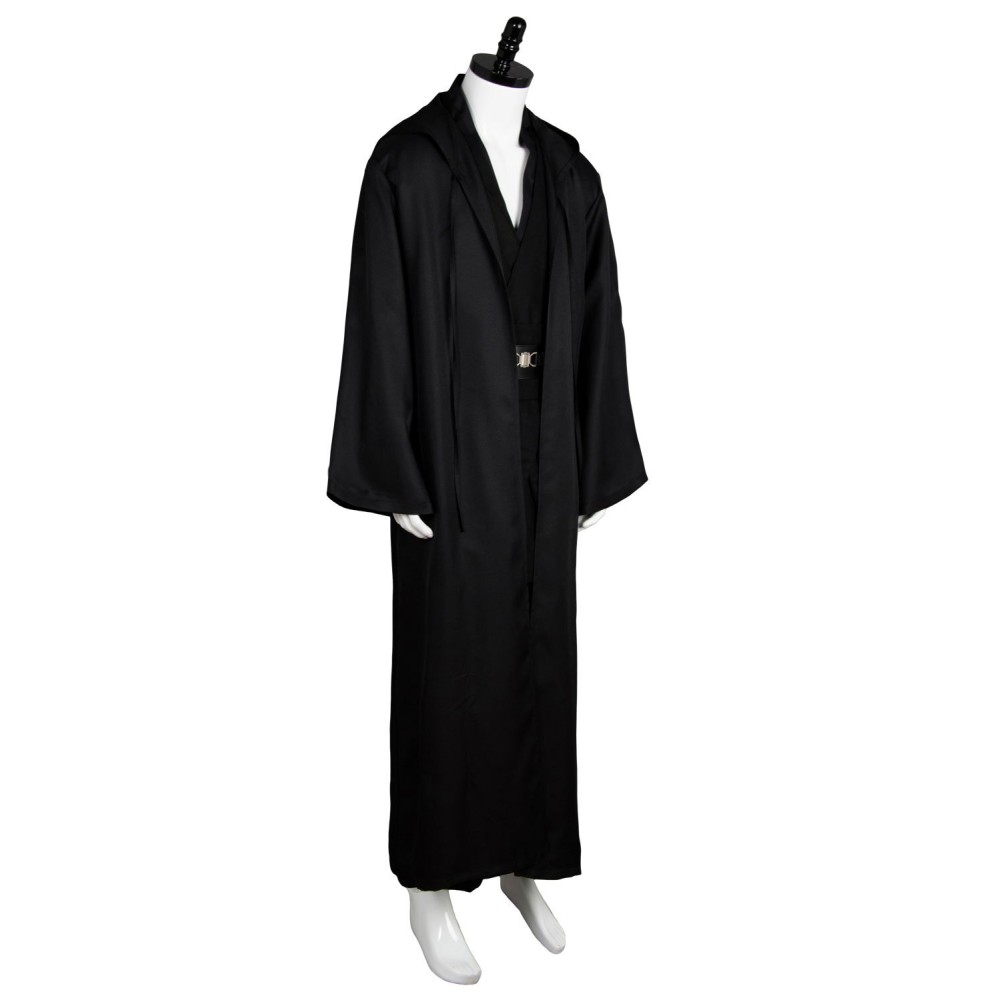 Anakin Skywalker Black Version Cosplay Costume Halloween Carnival Outfit
