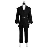Anakin Skywalker Black Version Cosplay Costume Halloween Carnival Outfit