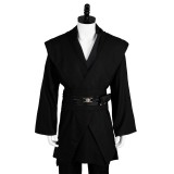 Anakin Skywalker Black Version Cosplay Costume Halloween Carnival Outfit