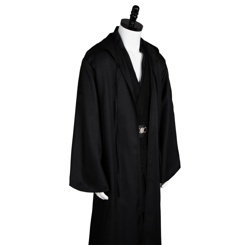 Anakin Skywalker Black Version Cosplay Costume Halloween Carnival Outfit