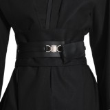 Anakin Skywalker Black Version Cosplay Costume Halloween Carnival Outfit