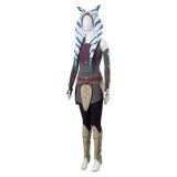 Ahsoka Tano Suit Cosplay Costume Halloween Carnival Outfit