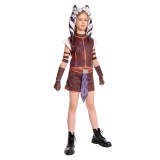 Ahsoka Tano Kids Suit Cosplay Costume Halloween Carnival Outfit