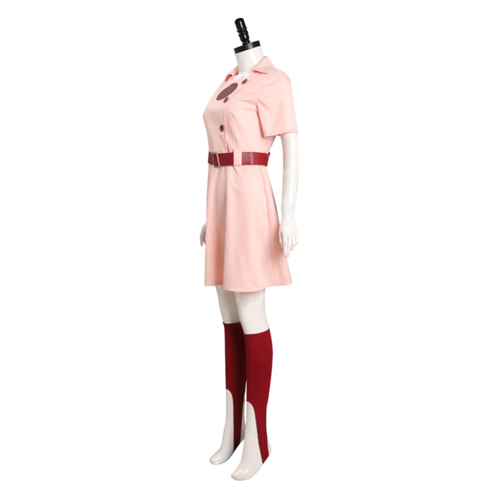 A League of Their Own Baseball Uniform Dress Cosplay Costume Halloween Carnival Outfit