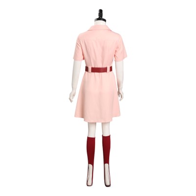 A League of Their Own Baseball Uniform Dress Cosplay Costume Halloween Carnival Outfit