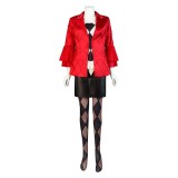 2024 Joker 2 Lady Gaga Harley Quinn Harleen Quinzel Suit Cosplay Costume Halloween Carnival Outfit