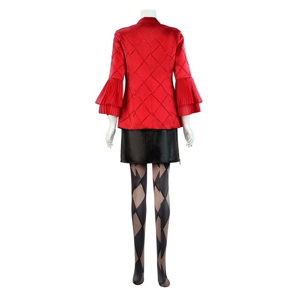 2024 Joker 2 Lady Gaga Harley Quinn Harleen Quinzel Suit Cosplay Costume Halloween Carnival Outfit