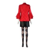 2024 Joker 2 Lady Gaga Harley Quinn Harleen Quinzel Suit Cosplay Costume Halloween Carnival Outfit