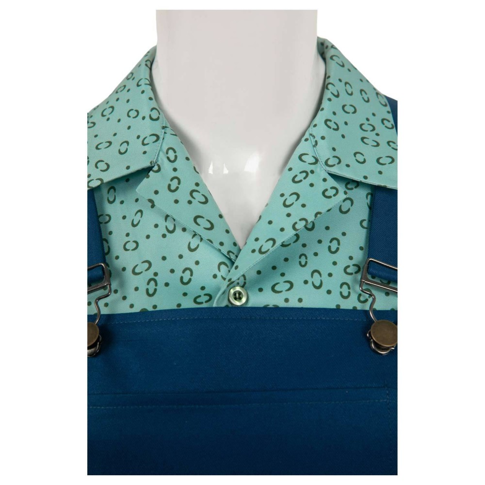 Ghostbusters 2024 Phoebe Printed Overalls Suit Cosplay Costume Halloween Carnival Outfit