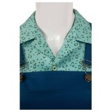 Ghostbusters 2024 Phoebe Printed Overalls Suit Cosplay Costume Halloween Carnival Outfit