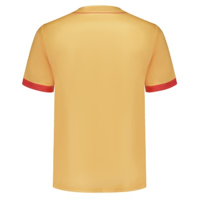 Mouthwashing Swansea Men Yellow Polo Shirt Party Cosplay Costume Halloween Carnival