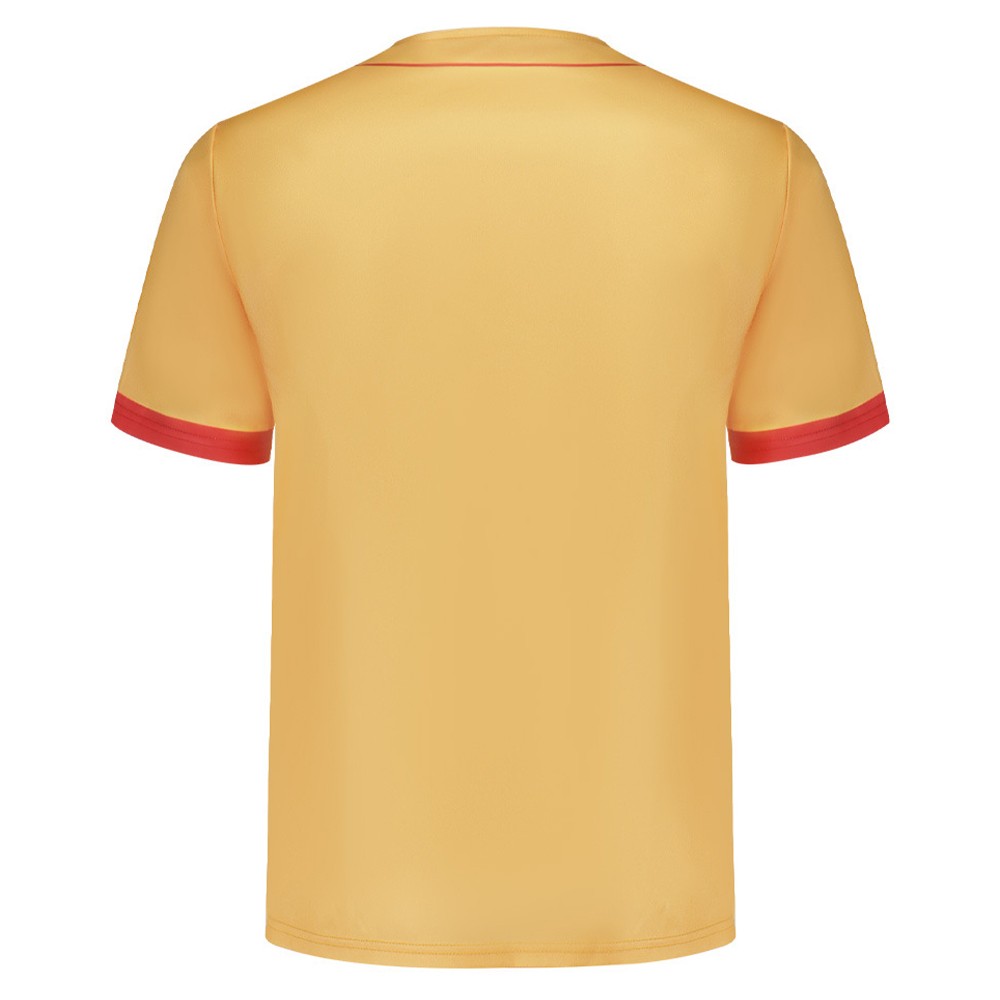 Mouthwashing Swansea Men Yellow Polo Shirt Party Cosplay Costume Halloween Carnival