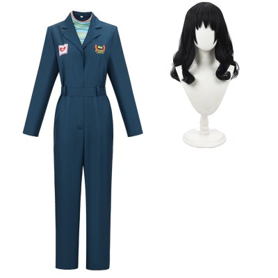 Mouthwashing Anya Women Uniform Fullset Party Cosplay Costume Halloween Carnival Outfit