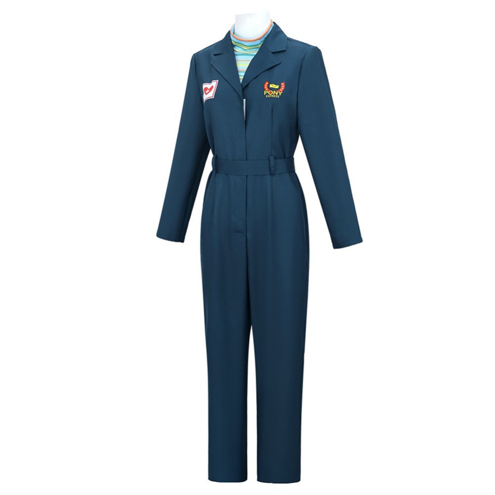 Mouthwashing Anya Women Uniform Fullset Party Cosplay Costume Halloween Carnival Outfit