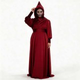 Mother Talzin Women Red Robe Cosplay Costume Halloween Carnival Outfit