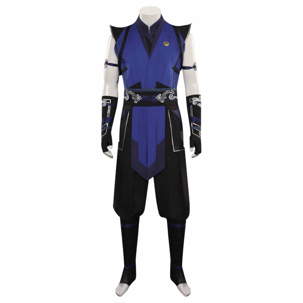 Mortal Kombat Sub-Zero Suit Cosplay Costume Halloween Carnival Outfit