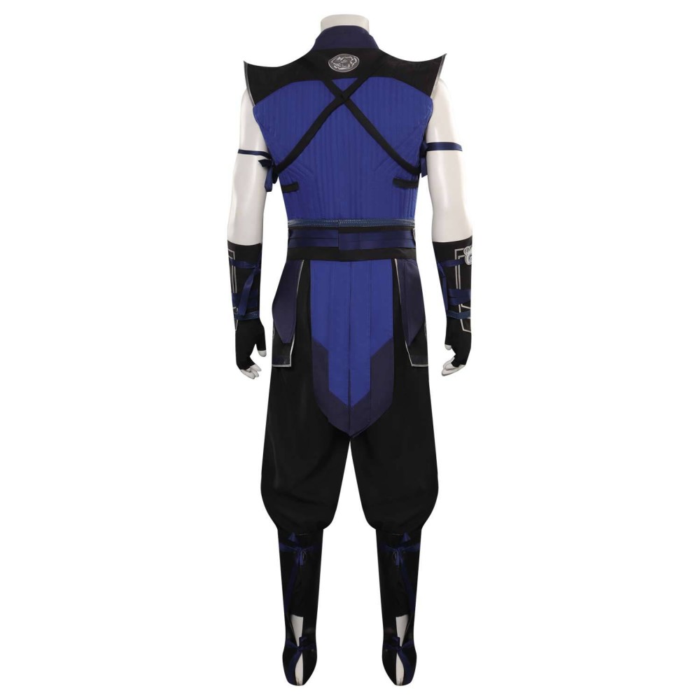 Mortal Kombat Sub-Zero Suit Cosplay Costume Halloween Carnival Outfit