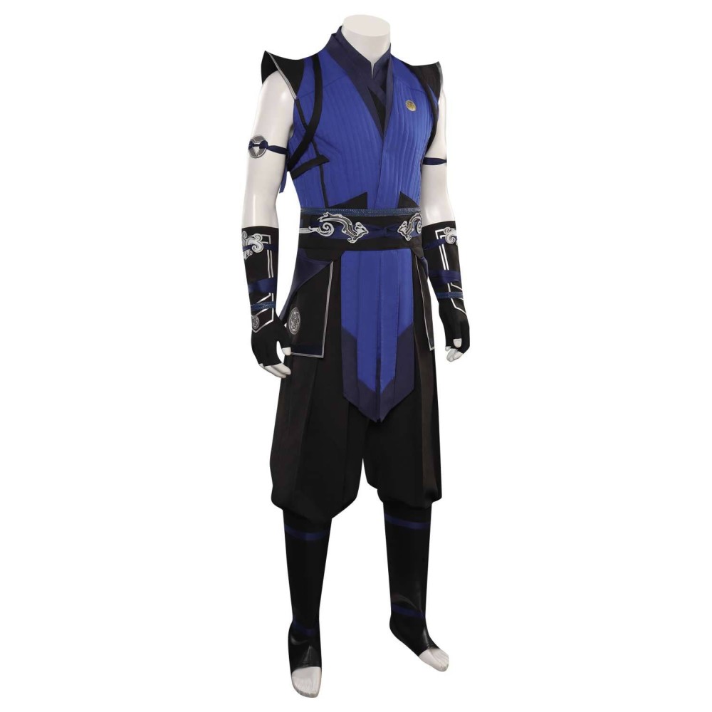 Mortal Kombat Sub-Zero Suit Cosplay Costume Halloween Carnival Outfit