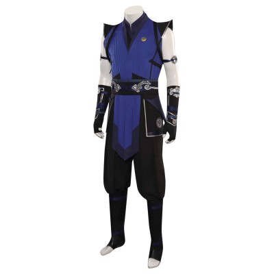 Mortal Kombat Sub-Zero Suit Cosplay Costume Halloween Carnival Outfit