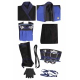 Mortal Kombat Sub-Zero Suit Cosplay Costume Halloween Carnival Outfit