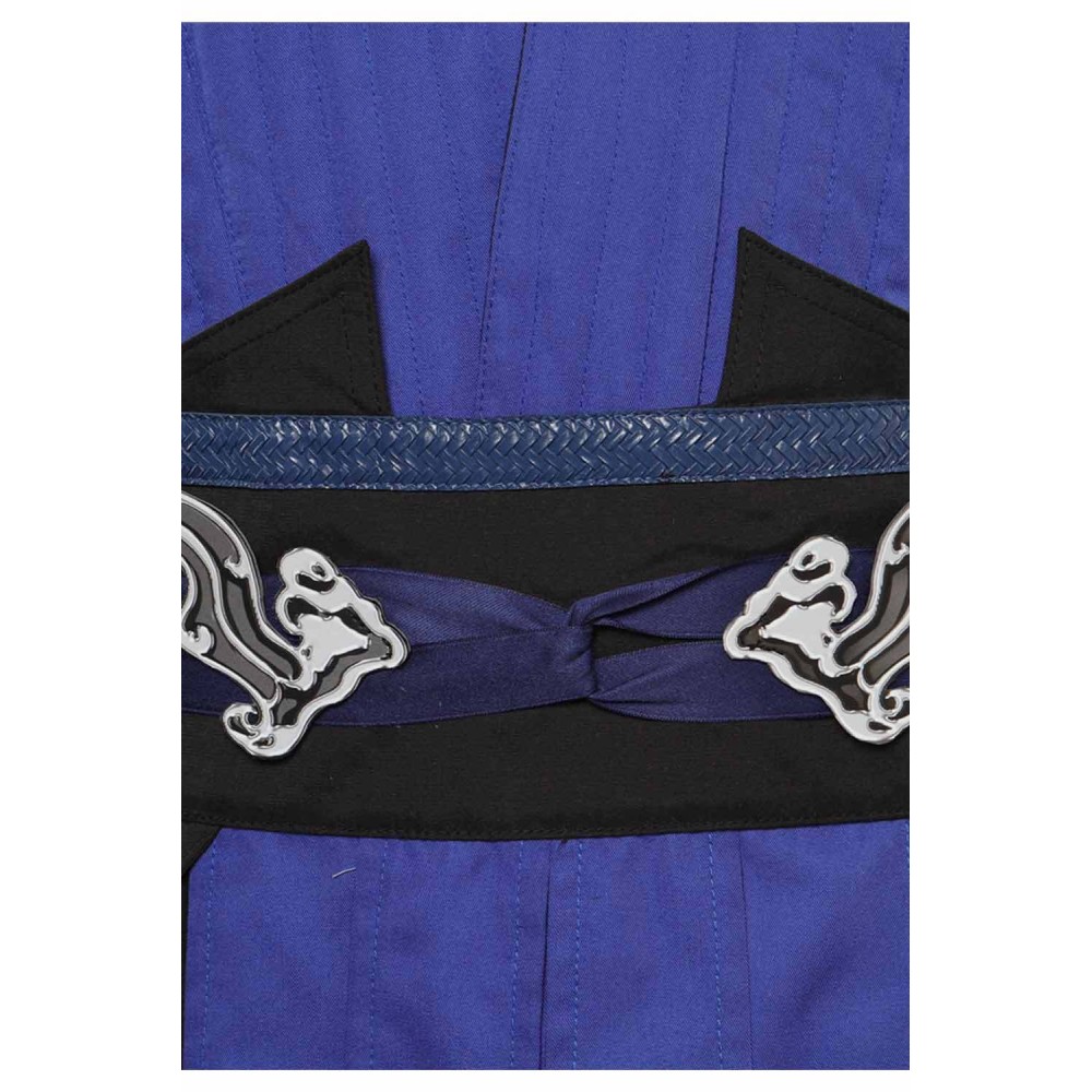 Mortal Kombat Sub-Zero Suit Cosplay Costume Halloween Carnival Outfit
