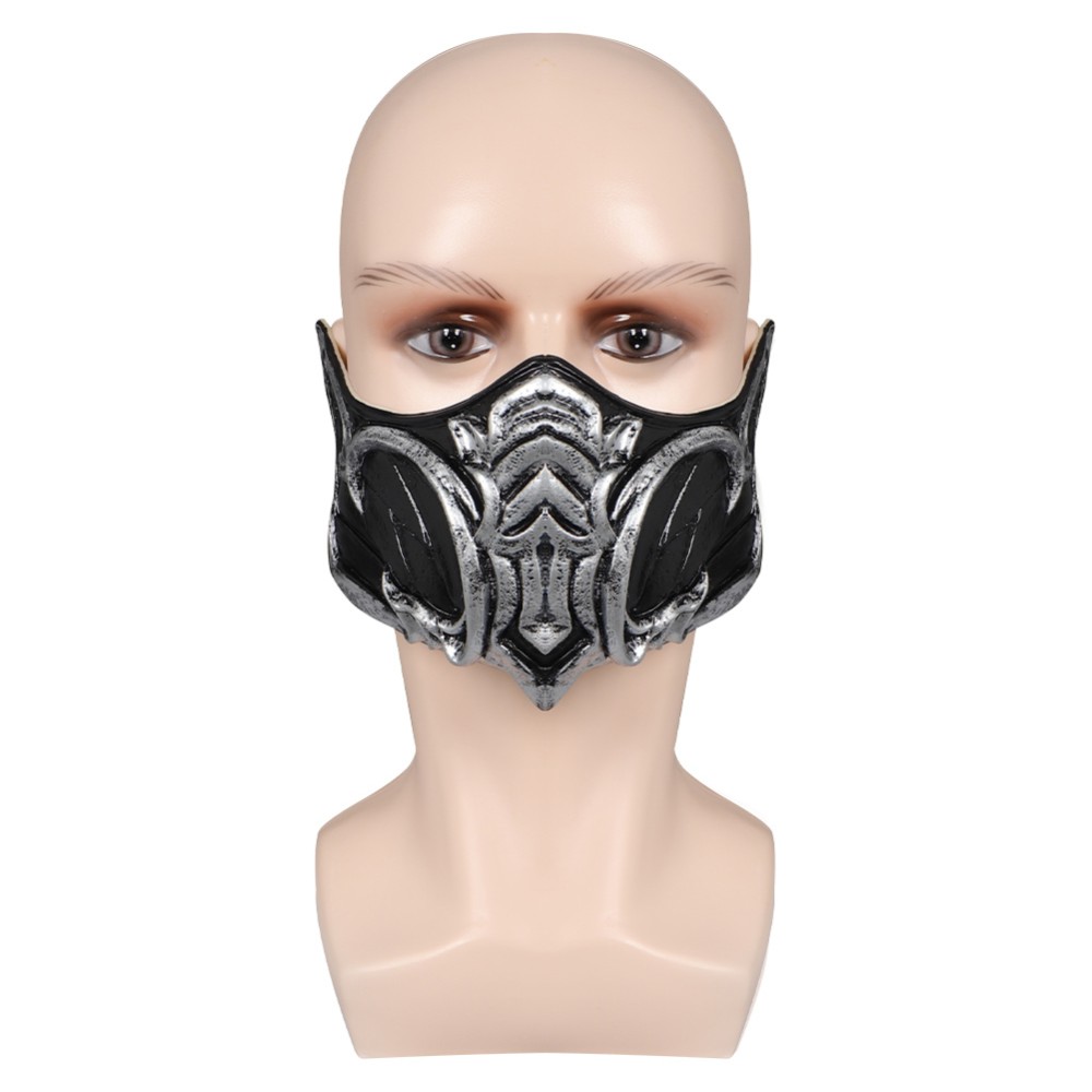 Masque Sub-Zero Mortal Kombat Masques en latex Casque Accessoires Cosplay Costume Halloween Carnaval