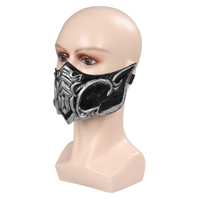 Masque Sub-Zero Mortal Kombat Masques en latex Casque Accessoires Cosplay Costume Halloween Carnaval