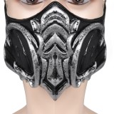 Masque Sub-Zero Mortal Kombat Masques en latex Casque Accessoires Cosplay Costume Halloween Carnaval