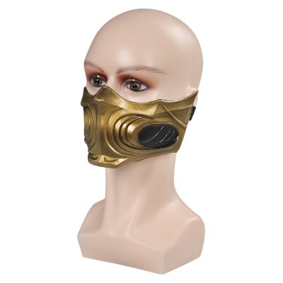 Masque de Scorpion Mortal Kombat Masques en latex Casque Accessoires Cosplay Costume Halloween Carnaval