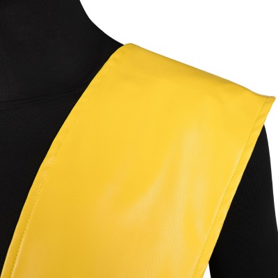 Costume de fête cosplay de ninja classique jaune Scorpion Mortal Kombat pour Halloween et carnaval