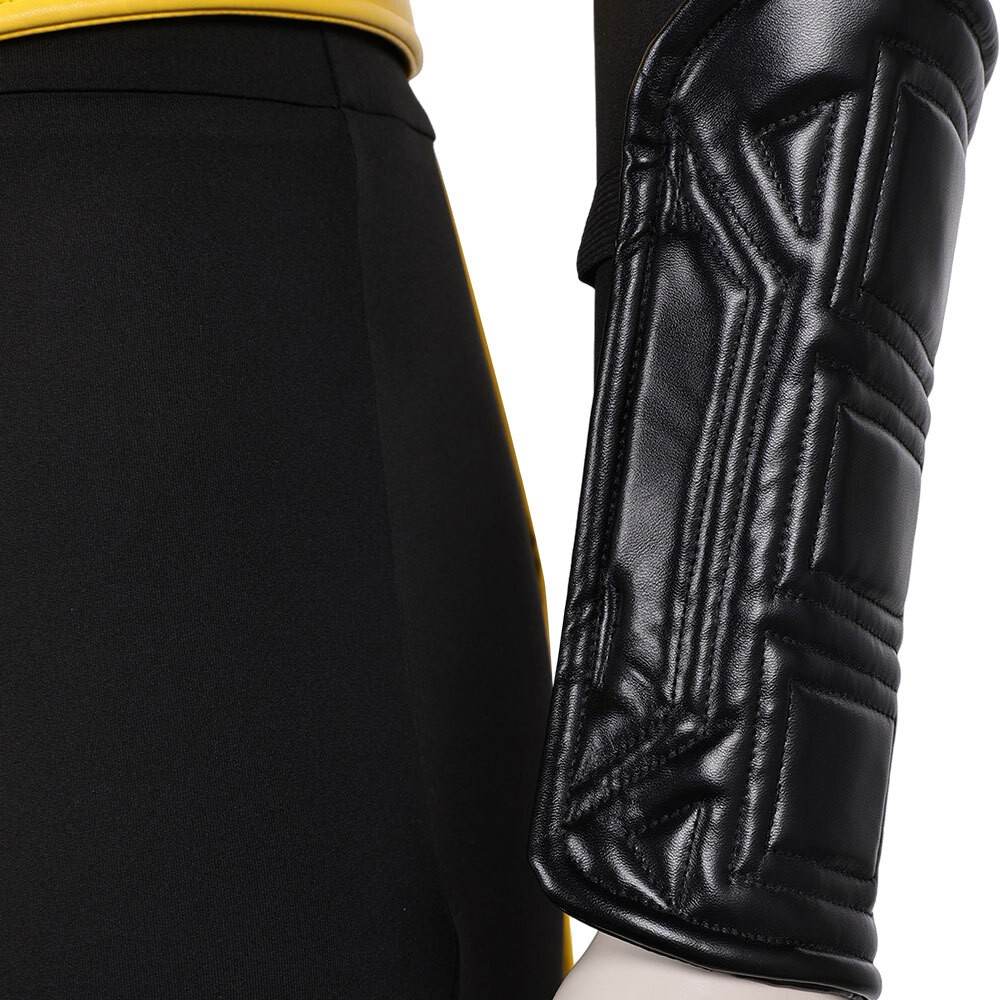 Costume de fête cosplay de ninja classique jaune Scorpion Mortal Kombat pour Halloween et carnaval