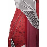 Mortal Kombat Nitara Robe Avec Accessoires Ensemble Complet Costume Cosplay Halloween Carnaval Tenue