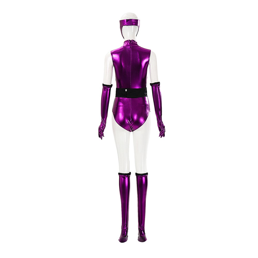 Mortal Kombat Mileena Women Purple Cosplay Costume Halloween Carnival Outfit