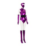 Mortal Kombat Mileena Women Purple Cosplay Costume Halloween Carnival Outfit