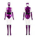 Mortal Kombat Mileena Women Purple Cosplay Costume Halloween Carnival Outfit