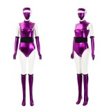 Mortal Kombat Mileena Women Purple Cosplay Costume Halloween Carnival Outfit