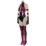 Mortal Kombat Mileena Costume de Cosplay Femme en Costume Violet pour Halloween et Carnaval