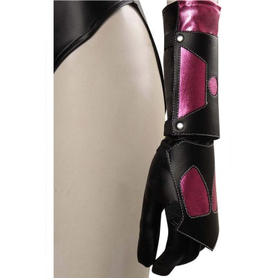 Mortal Kombat Mileena Costume de Cosplay Femme en Costume Violet pour Halloween et Carnaval