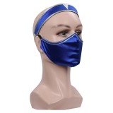 Mortal Kombat 9 Kitana Blue Suit Cosplay Costume Halloween Carnival Outfit