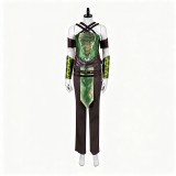 Costume de cosplay pour femmes Jade de Mortal Kombat, tenue de carnaval d'Halloween verte