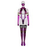 Mortal Kombat 9 Mileena Costume de Cosplay Sexy Jumpsuit Halloween Carnaval