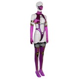 Mortal Kombat 9 Mileena Costume de Cosplay Sexy Jumpsuit Halloween Carnaval