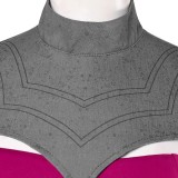 Mortal Kombat 2 Sindel Costume de Cosplay Femme Robe Violette Tenue Halloween Carnaval