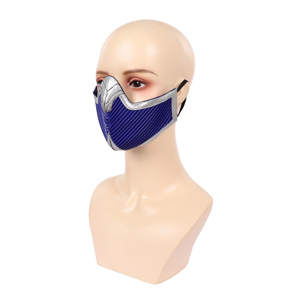 Mortal Kombat 2 Kitana Mask Accessories Cosplay Costume Halloween Carnival
